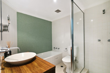 Bathroom of the luxurious house