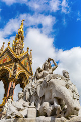 Albert Memorial in London, UK