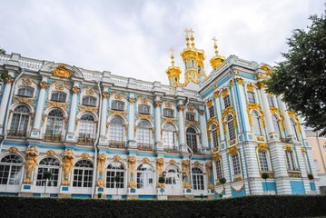 Palace of Tsarskoye Selo in St. Petersburg