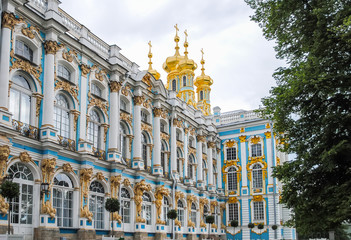 Palace of Tsarskoye Selo in St. Petersburg