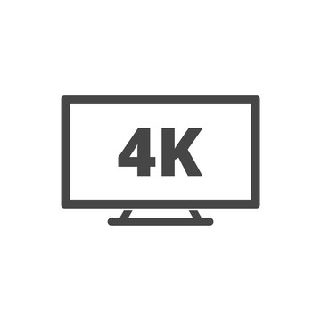 4k tv Icon