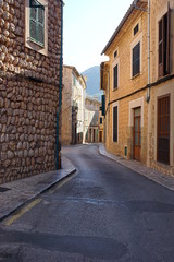 Street in Sóller, Mallorca