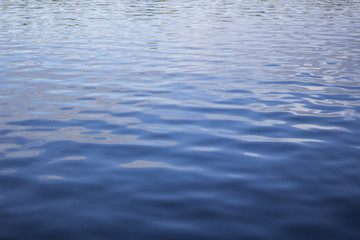 Naklejka premium Light reflections in the water