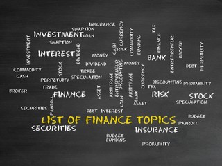 List of finance topics