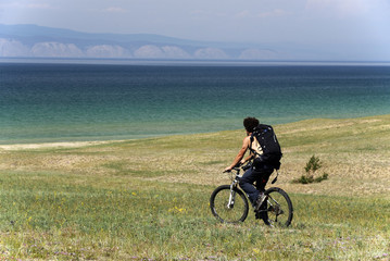 Obraz premium Baikal Lake Landscape, Russian Federation