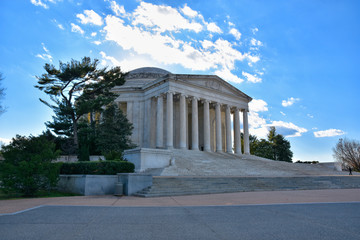 Obraz premium View of Thomas Jefferson Memorial. Washington DC, USA.