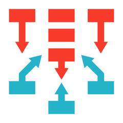 Business strategy Concept with scheme or plan.