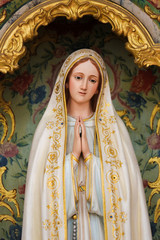 Mother Mary in Aveiro Carthedral, Portugal © jorisvo