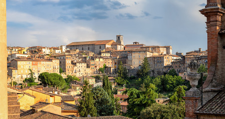 Fototapeta na wymiar Perugia skyline