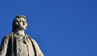 Johann Wolfgang Goethe (with copy space)