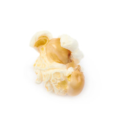Fototapeta na wymiar Popcorn flake isolated