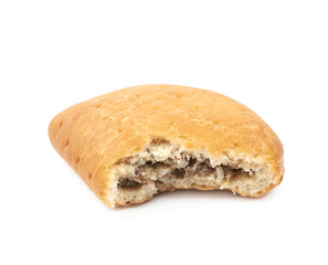 Meat pie isolated