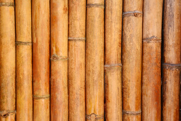Bamboo wooden texture pattern background.