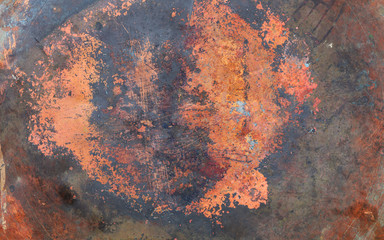 Rusty metal surface background