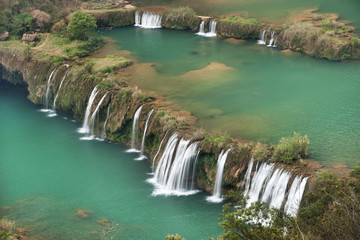 waterfall in  china
