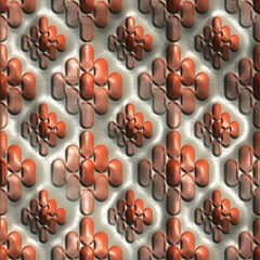 Plastic background tiles