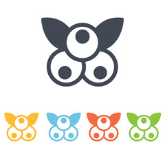 Fototapeta premium berry icon