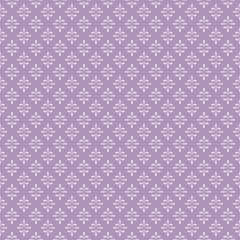 WDamask floral pattern.