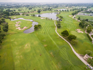 Aerial view of Golf course 