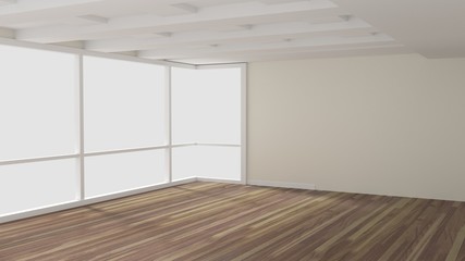 Fototapeta premium interiors room 3D rendering
