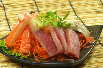 Fresh sashimi