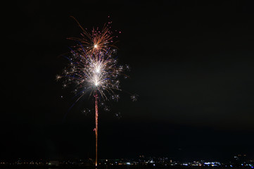 夜空の花火