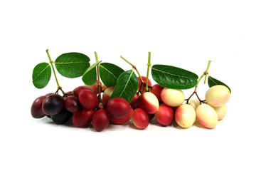 Super fruit and herbs.