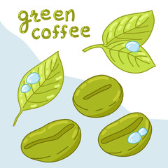 Organic coffee beans