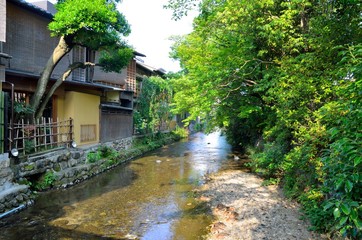 Fototapeta na wymiar 京都　祇園白川