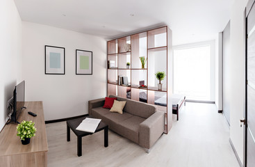 Spacious living room