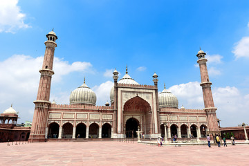 Jama Masjid, New Delhi, Inida.