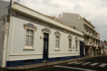 Ruelles du centre-ville de Ponta Delgada (Sao Miguel)