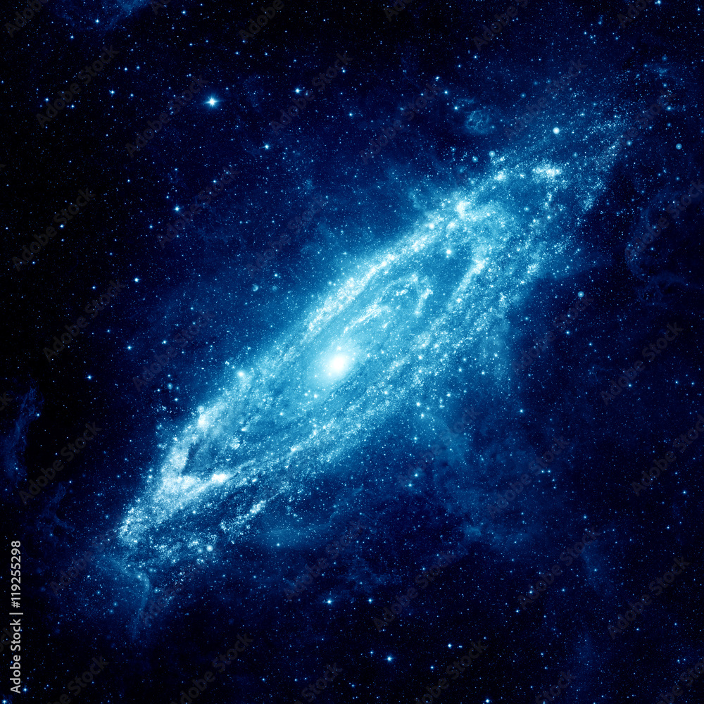 Wall mural galaxy. elements of this image furnished by nasa.