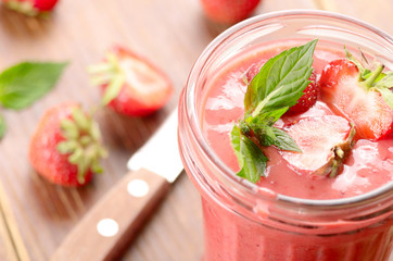 Strawberry smoothie