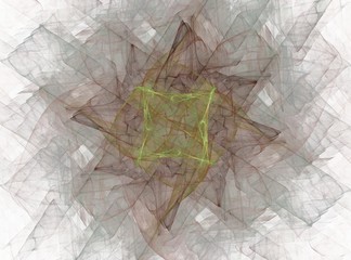 Brown abstract patterned fractal