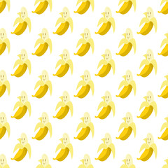 Seamless background with banana