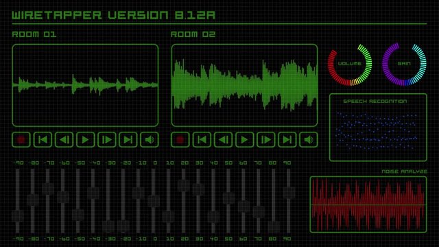Wiretapper sound record interface equalizer 4K
