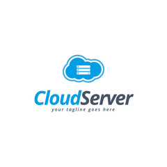 Cloud Server Logo Template