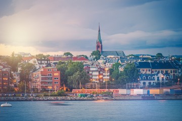 Oslo Norway Oceanfront - obrazy, fototapety, plakaty