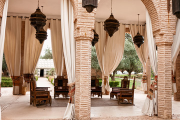 Moroccan living room
