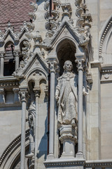 Hungarian Parliament Building (or House of Nation). Budapest.