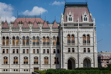 Fototapeta premium Hungarian Parliament Building (or House of Nation). Budapest.
