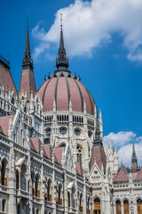 Obraz premium Hungarian Parliament Building (or House of Nation). Budapest.