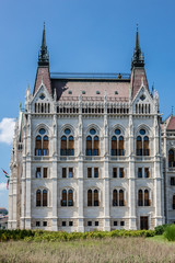 Fototapeta na wymiar Hungarian Parliament Building (or House of Nation). Budapest.