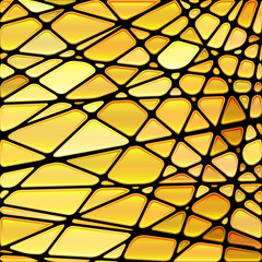 abstract vector stained-glass mosaic background