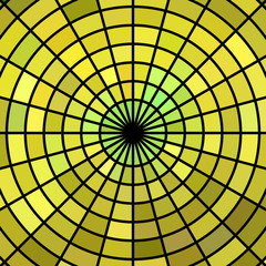 Naklejka premium abstract vector stained-glass mosaic background