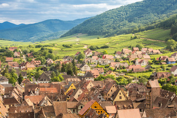 Obraz premium Riquewihr Alsace France