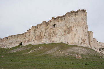 Fototapeta na wymiar View of Ak-Kaya (White Rock), Central Crimea
