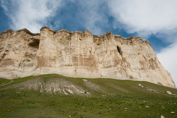View of Ak-Kaya (White Rock), Central Crimea