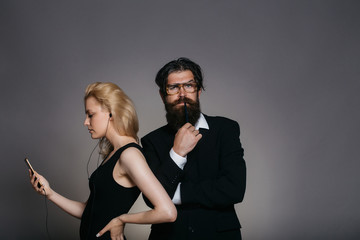 Attractuve young pair